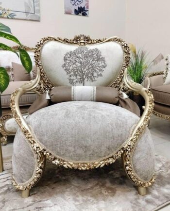 Luxurious bedroom chair